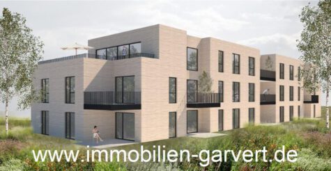 Neubau! Stadtnahe Erdgeschoss-Wohnung mit Terrasse, Garten, Tiefgarage und Aufzug in Borken_A2448, 46325 Borken, Wohnung